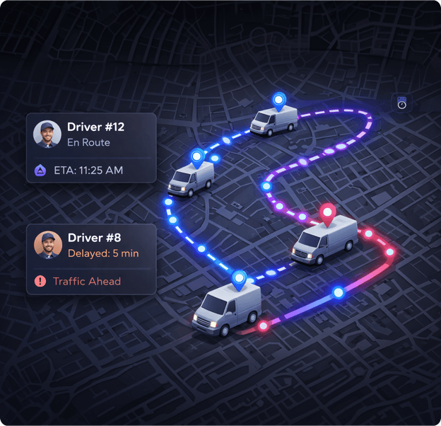 Real-Time Driver Visibility