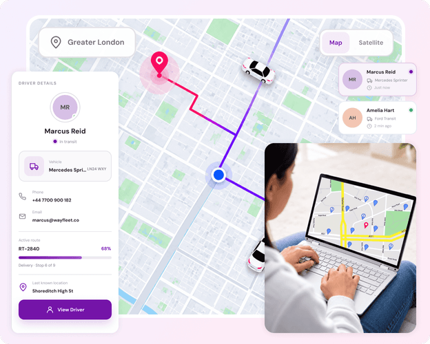 Live Delivery Tracking