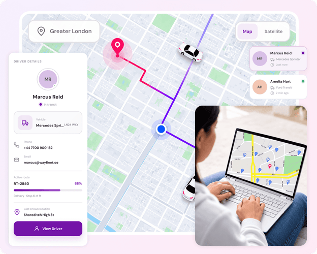 Live Delivery Tracking